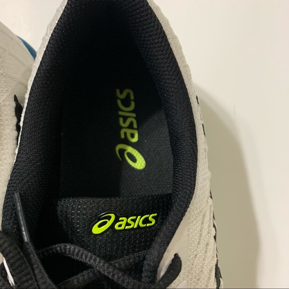 Asics Mens Gel Quantum 180 4 Shoes Size 12 White Safety-Yellow 1021A104-104 - Picture 8 of 11